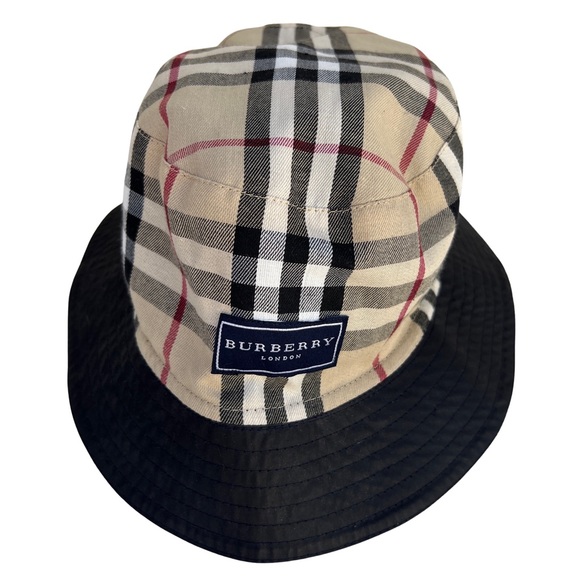 Burberry Vintage Y2K Reversible Bucket Hat - Picture 8 of 8